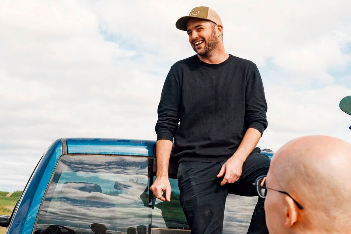Recette concocté par Olivier Langlois fait avec le maïs sucré frais de la ferme Degau dans la région de Québec à Neuville.