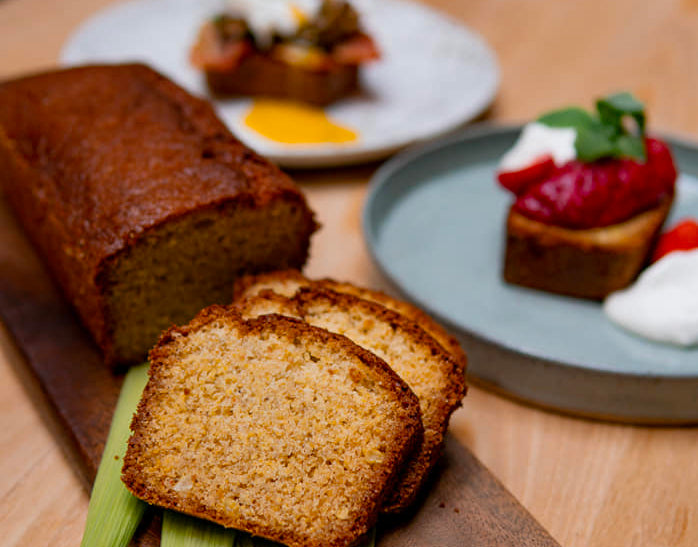 Recette élaboré par Olivier Langlois. Une recette facile de pain de maïs sucré  provenant du maïs sucré de la Ferme Degau.